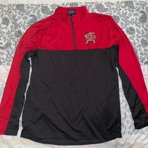 Quarter zip University of Maryland long sleeve